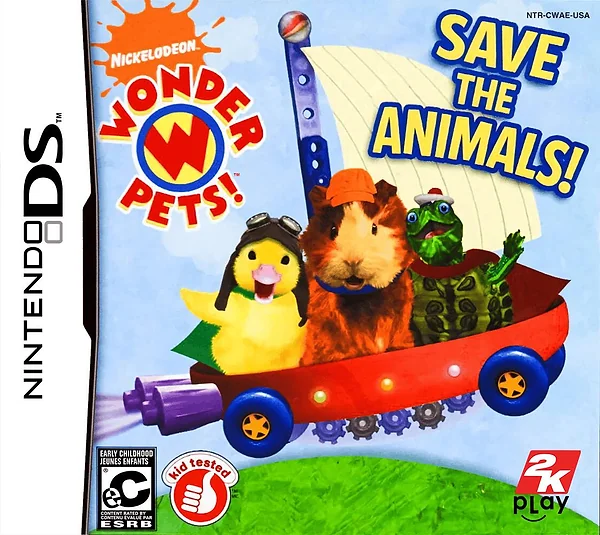 Wonder Pets: Save the Animals! Box Art