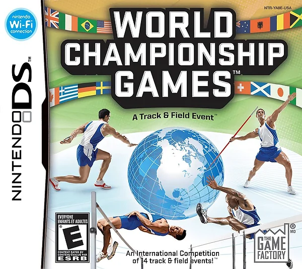 World Championship Games: A Track & Field Event Box Art