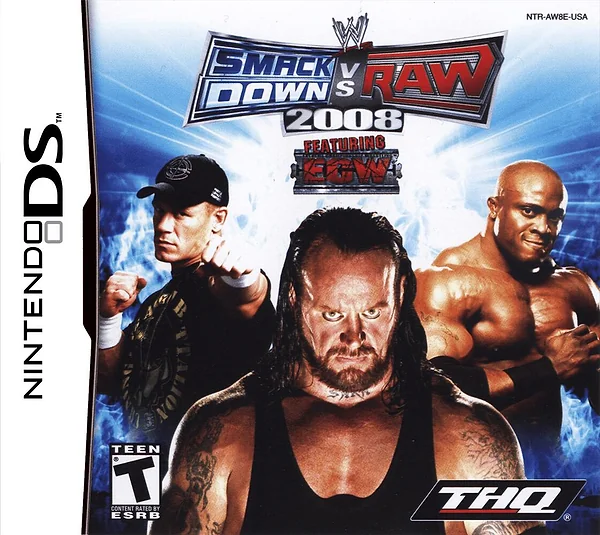 WWE SmackDown vs. Raw 2008 box art
