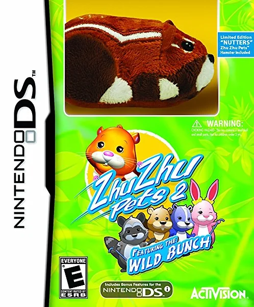 Zhu Zhu Pets 2: Featuring the Wild Bunch box art