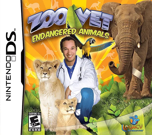 Zoo Vet: Endangered Animals Box Art