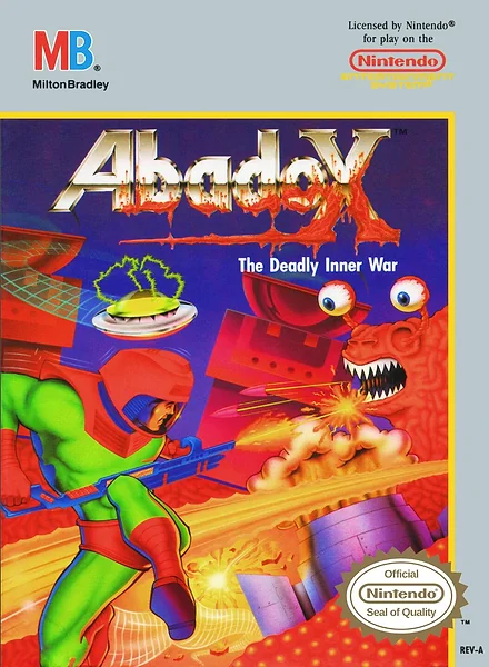 Abadox: The Deadly Inner War box art