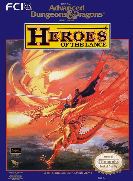 Advanced Dungeons & Dragons: Heroes of the Lance box art