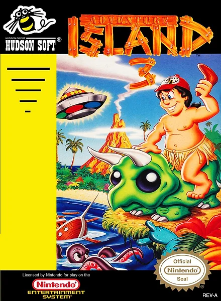 Adventure Island 3 box art