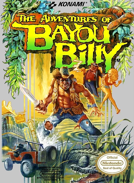 Adventures of Bayou Billy box art