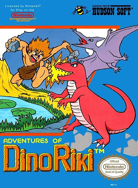 Adventures of Dino Riki Box Art