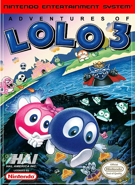 Adventures of Lolo 3 box art