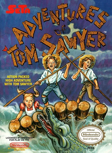 Adventures of Tom Sawyer Box Art