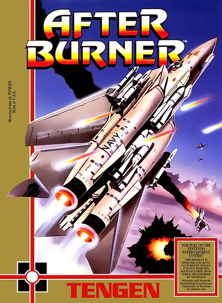 After Burner Box Art