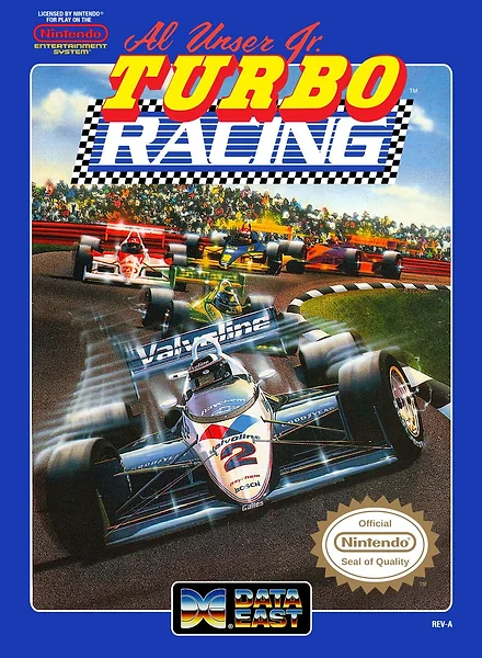 Al Unser Jr. Turbo Racing box art