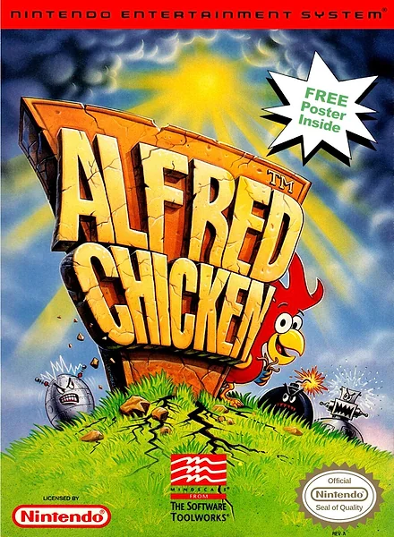 Alfred Chicken box art