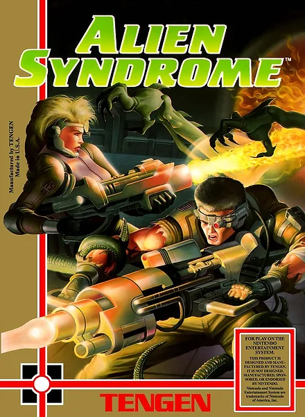 Alien Syndrome box art
