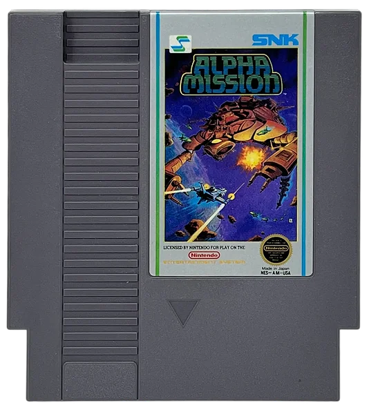 Alpha Mission Box Art