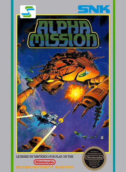 Alpha Mission box art