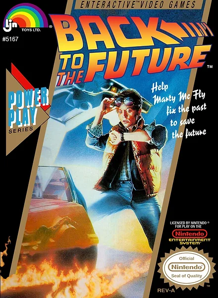 Back to the Future Box Art