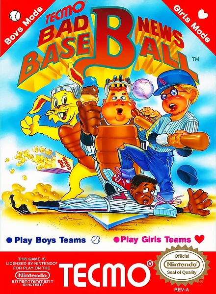 Bad News Baseball box art