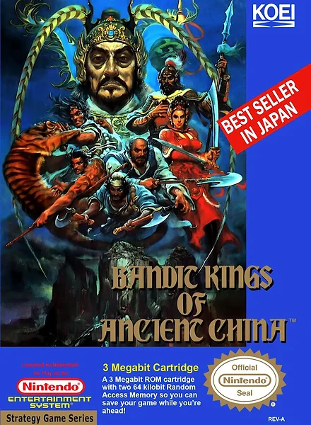 Bandit Kings of Ancient China Box Art