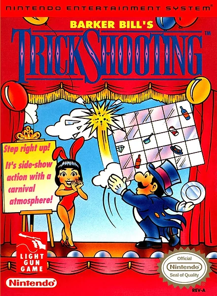 Barker Bill's Trick Shooting box art