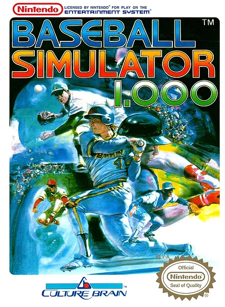 Baseball Simulator 1.000 box art