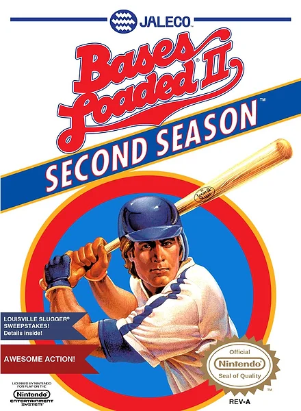 Bases Loaded II: Second Season box art