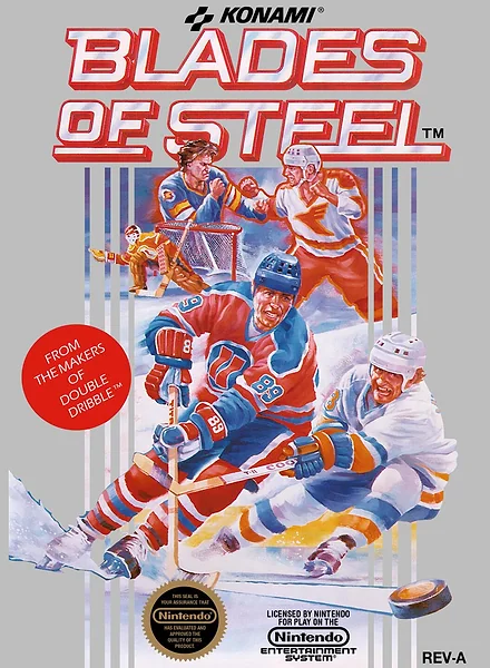 Blades of Steel box art