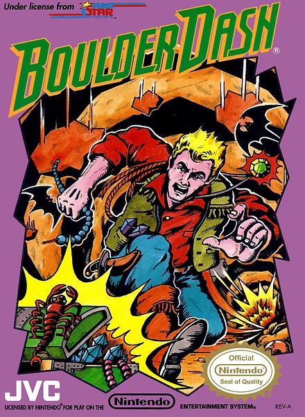 Boulder Dash Box Art