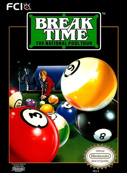 Break Time: The National Pool Tour box art