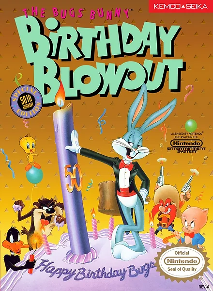 Bugs Bunny: Birthday Blowout box art