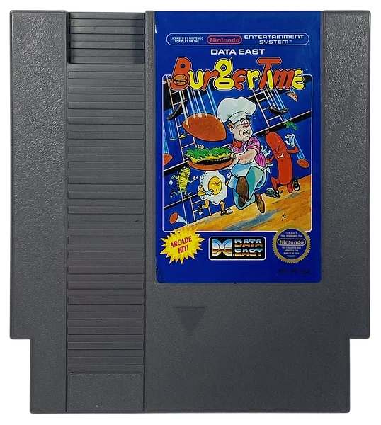 BurgerTime box art