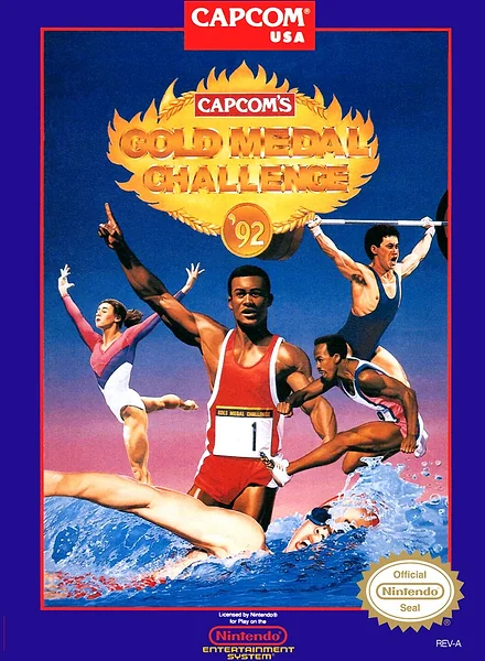 Capcom's Gold Medal Challenge '92 Box Art