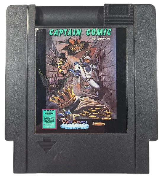 Captain Comic box art