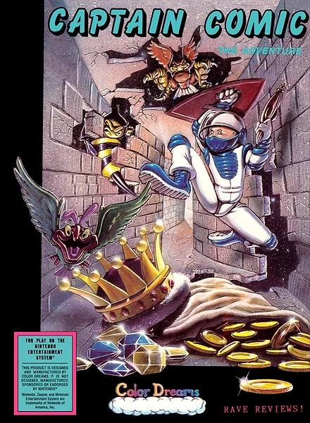 Captain Comic Box Art
