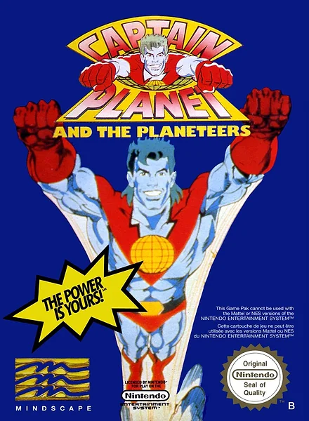 Captain Planet and the Planeteers box art