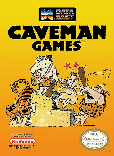 Caveman Games box art