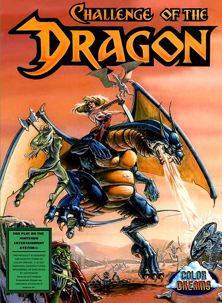 Challenge of the Dragon box art