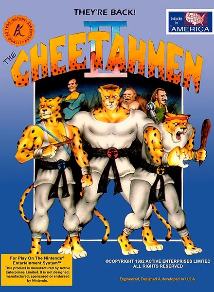 Cheetahmen II box art