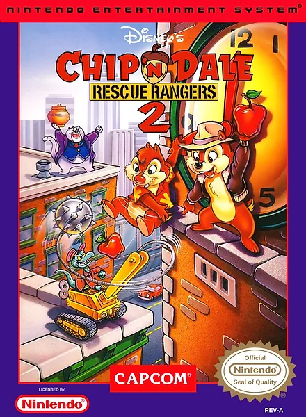 Chip 'n Dale Rescue Rangers 2 box art