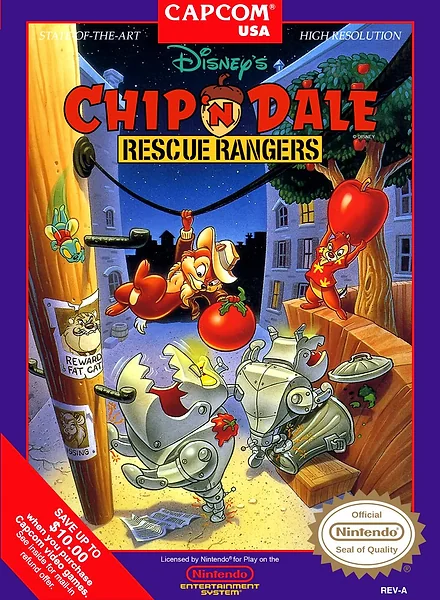 Chip 'n Dale Rescue Rangers box art