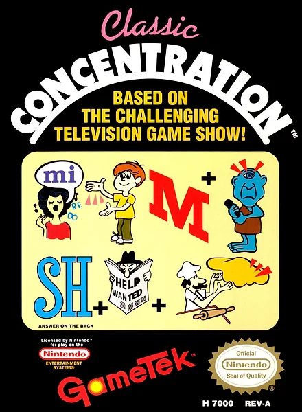 Classic Concentration box art