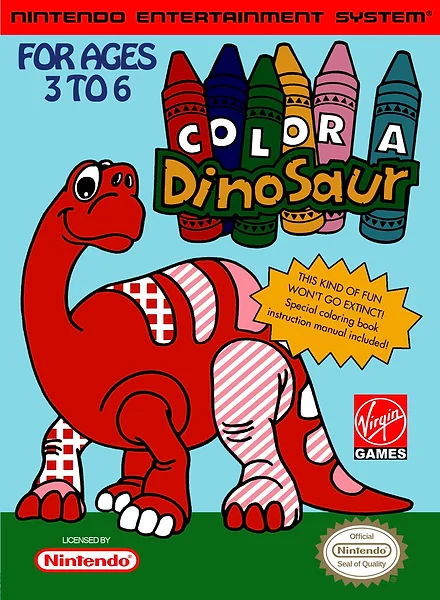 Color a Dinosaur box art