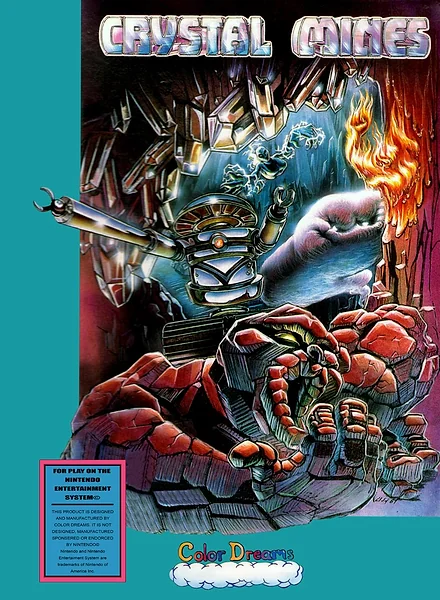 Crystal Mines Box Art