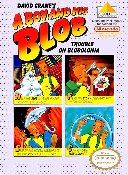 A Boy and His Blob: Trouble on Blobolonia box art