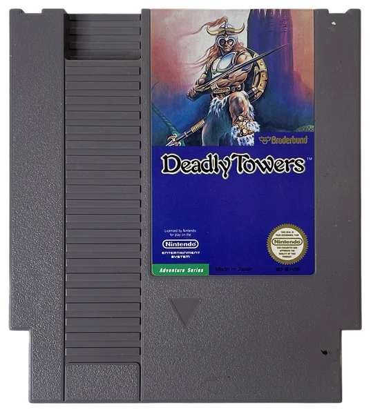 Deadly Towers Box Art