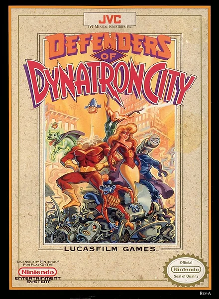 Defenders of Dynatron City box art