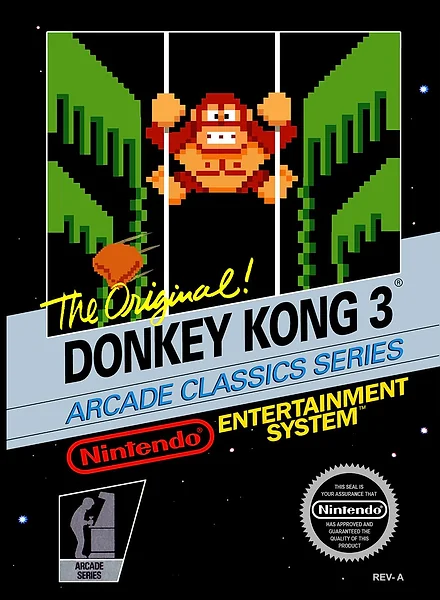 Donkey Kong 3 box art