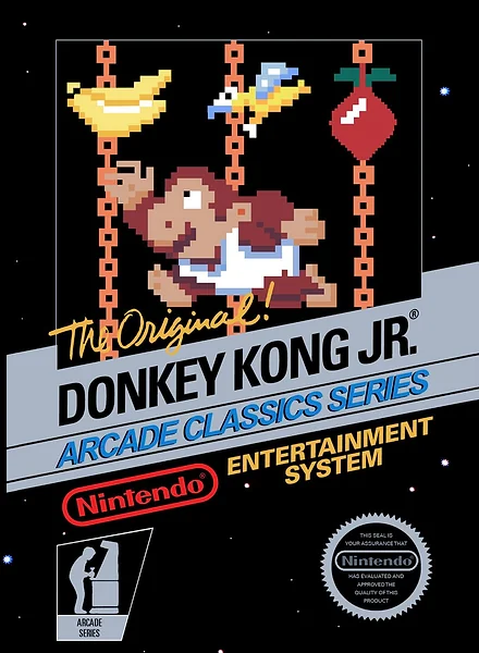 Donkey Kong Jr. box art