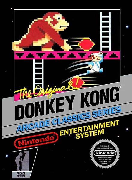 Donkey Kong box art