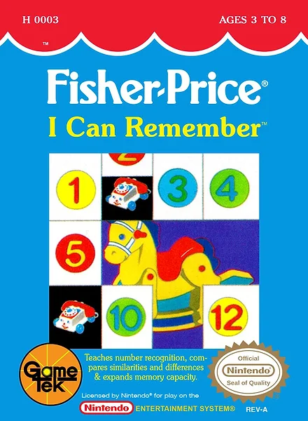 Fisher-Price: I Can Remember box art