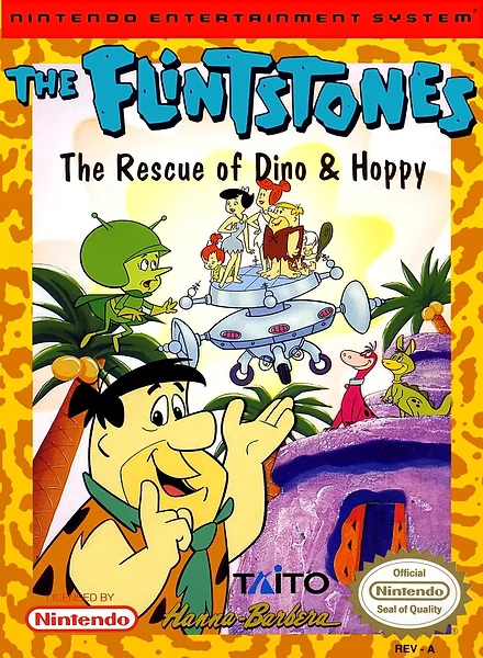 Flintstones: The Rescue of Dino & Hoppy box art