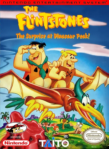 Flintstones: The Surprise at Dinosaur Peak box art